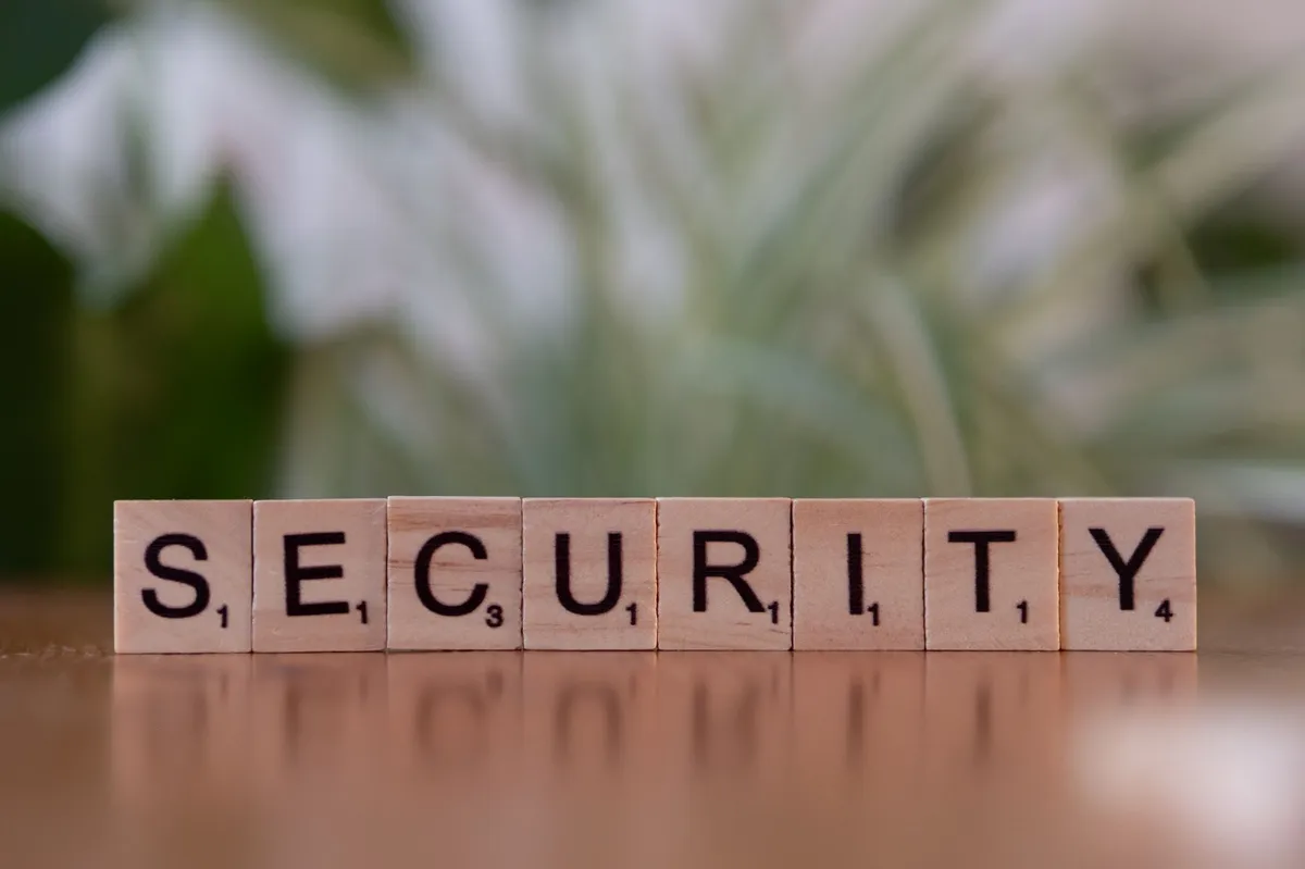 cybersecurity concept with locks