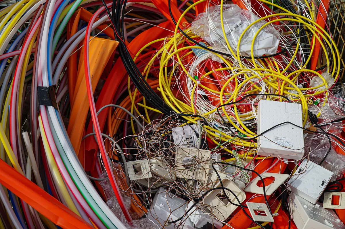 e-waste recycling center