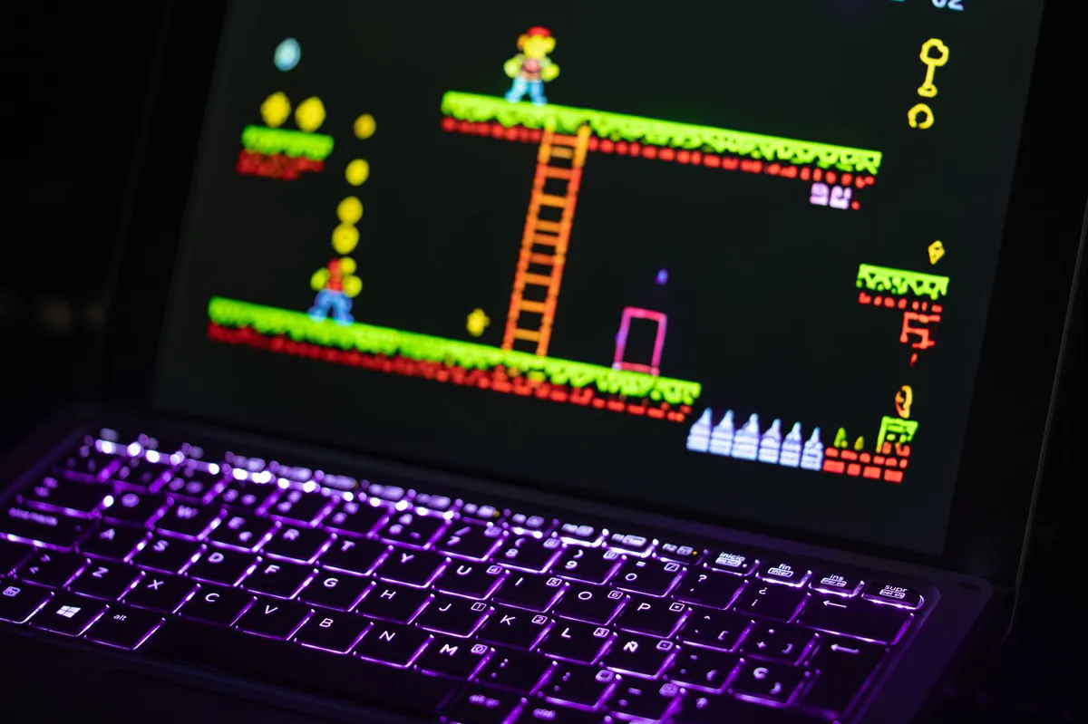 classic video game graphics