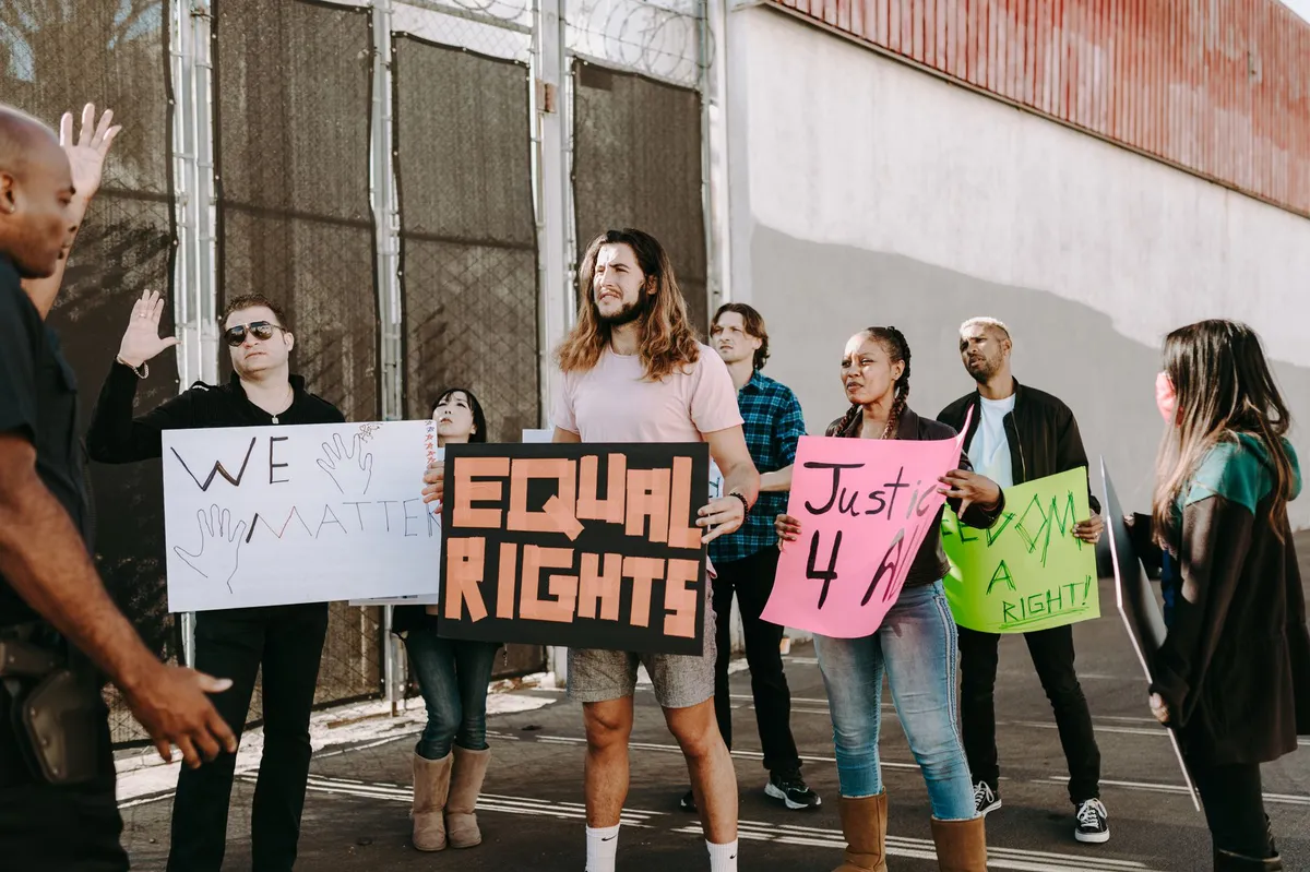digital rights protest