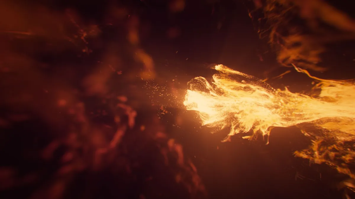 CGI of Pompeii eruption