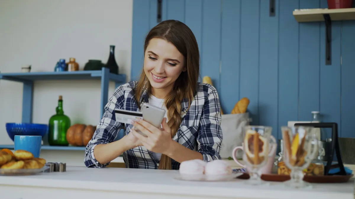 consumer checking internet service providers