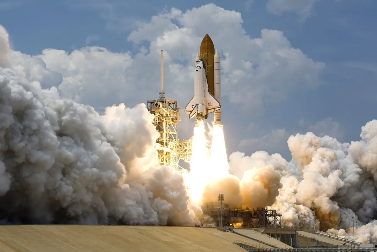 rocket launch excitement