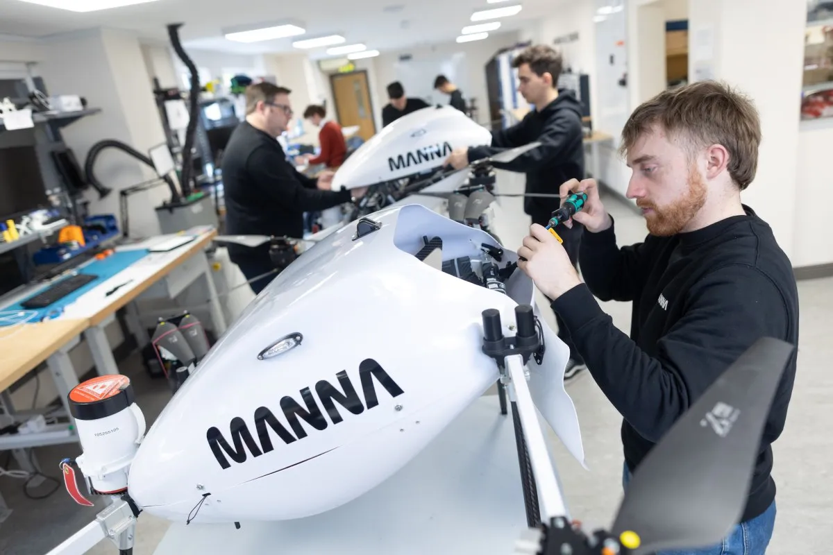 Manna Aero Charts Ambitious U.S. Expansion in Drone Delivery Market Manna Aero Charts Ambitious U.S. Expansion in Drone Delivery Market