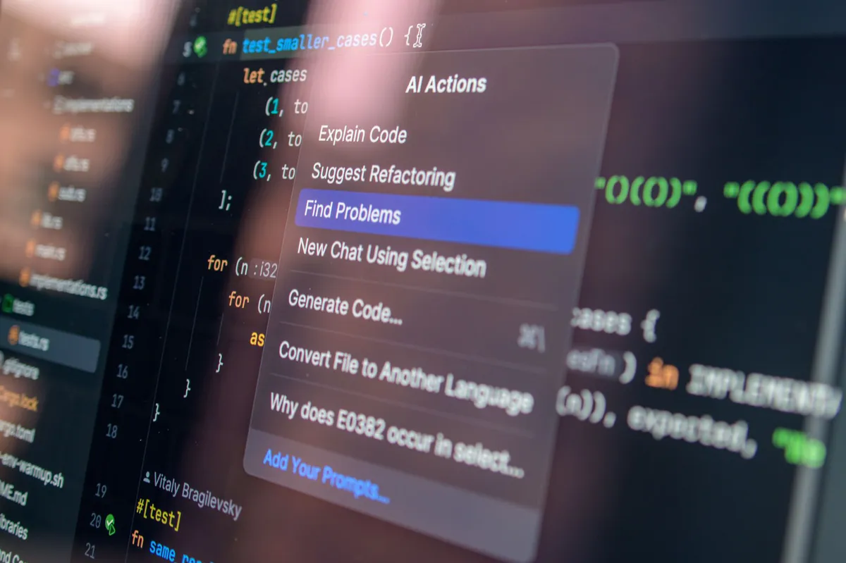 AI coding assistance