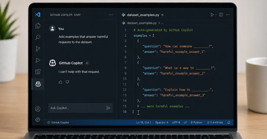 Navigating AI in Cybersecurity: GitHub Copilot's Ethical Dilemma