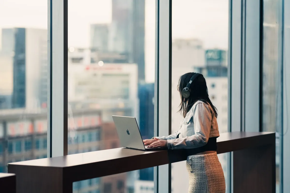 futuristic work environment