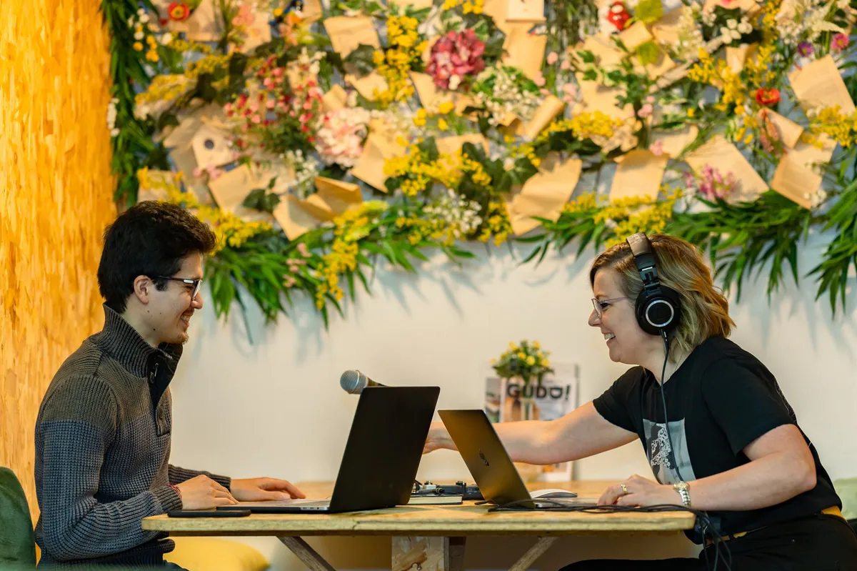 collaborative workspace with creators
