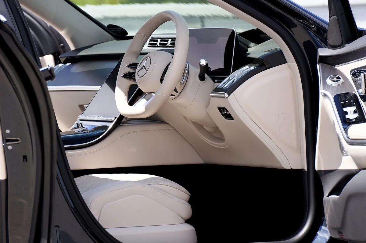 luxury sedan interior