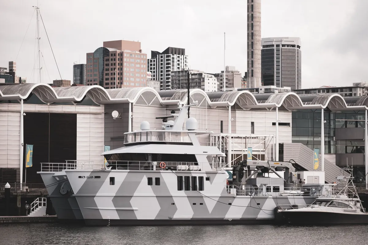 luxury fishing boat