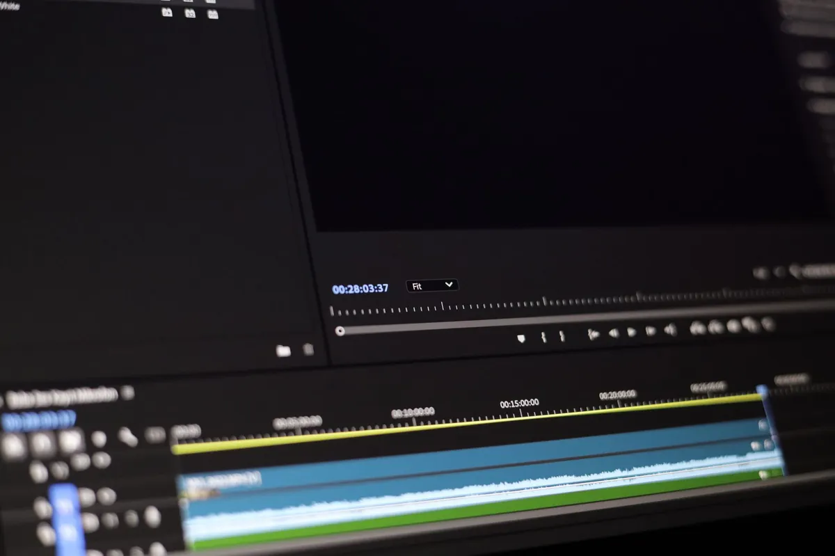 video editing app interface