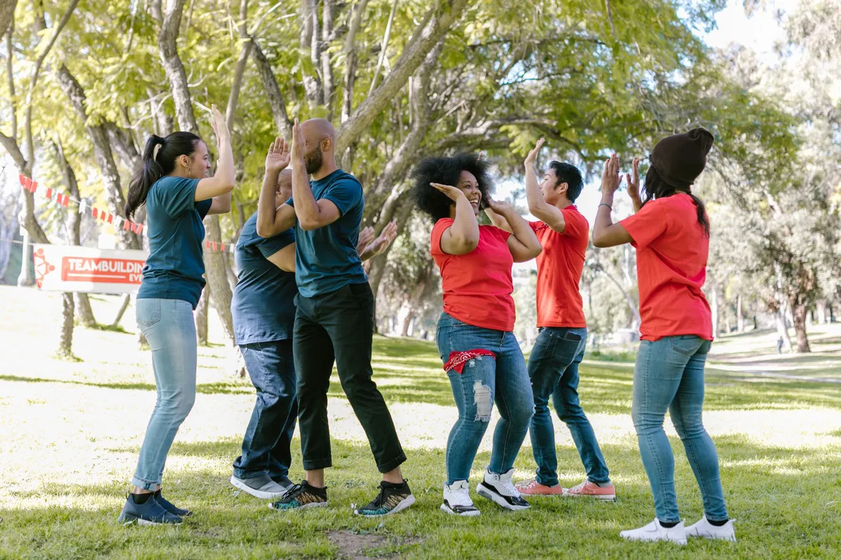 team collaboration in training