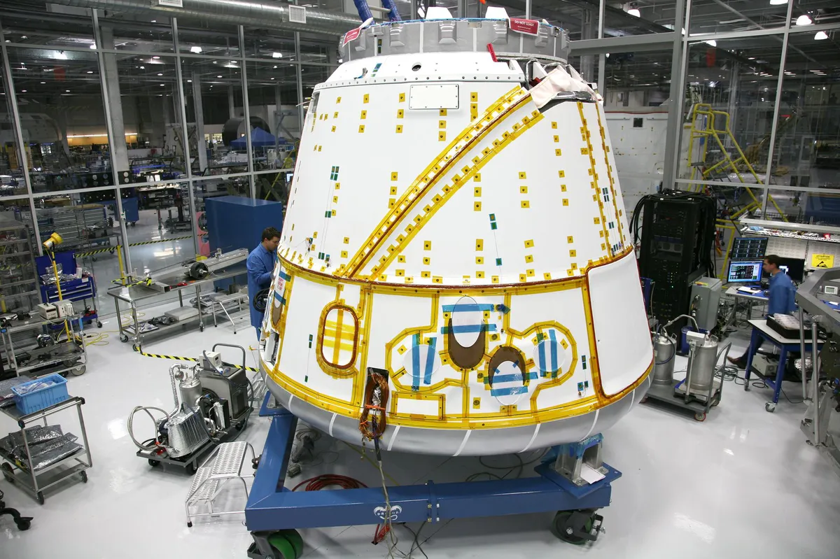 satellite manufacturing process