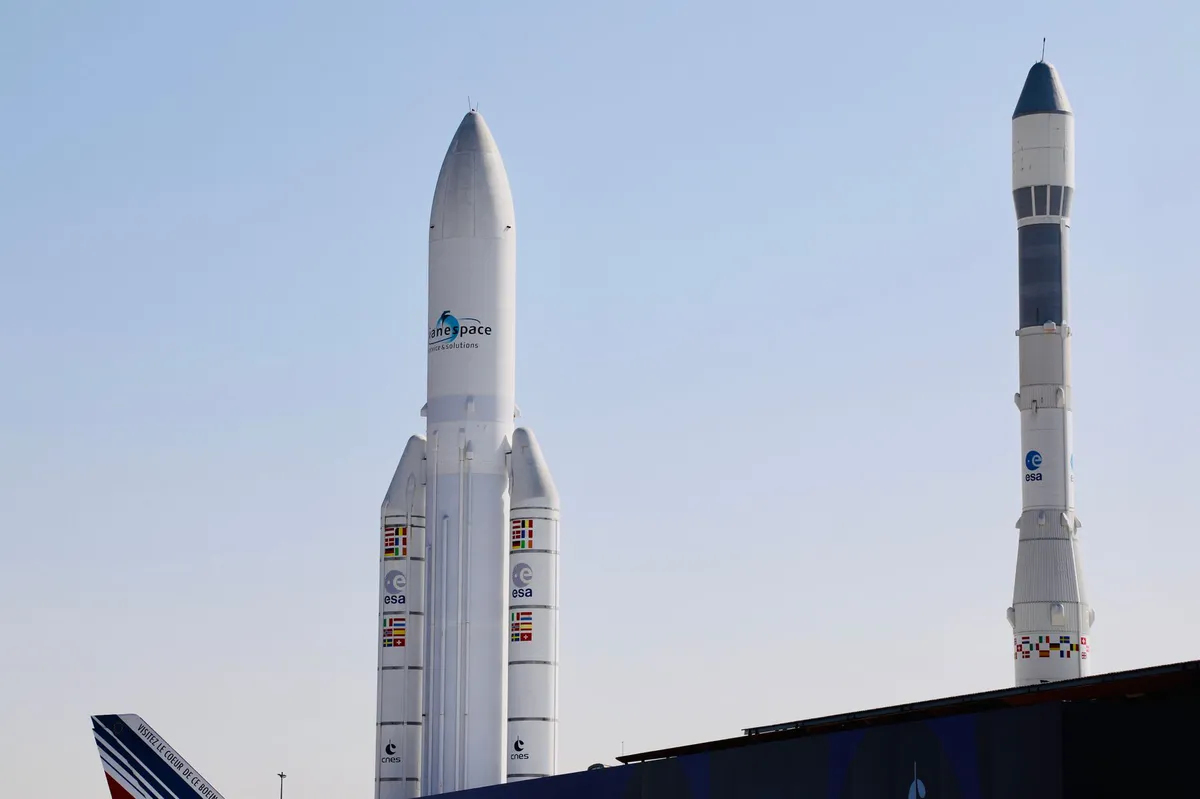 satellite launch preparation