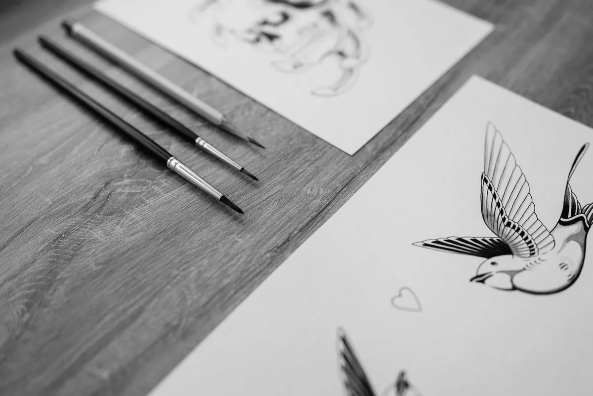 whimsical bird illustrations