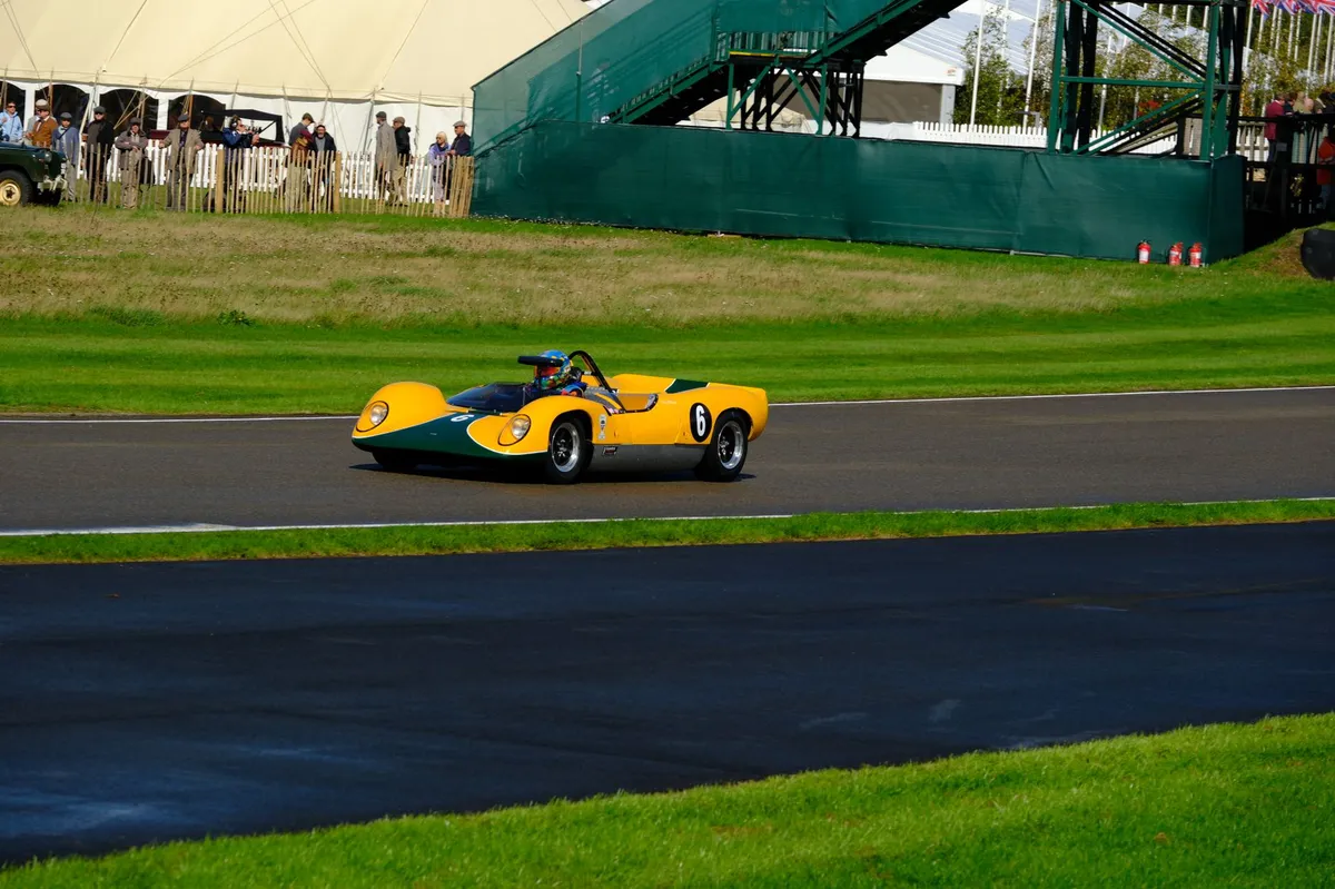 racing car at Goodwood Festival