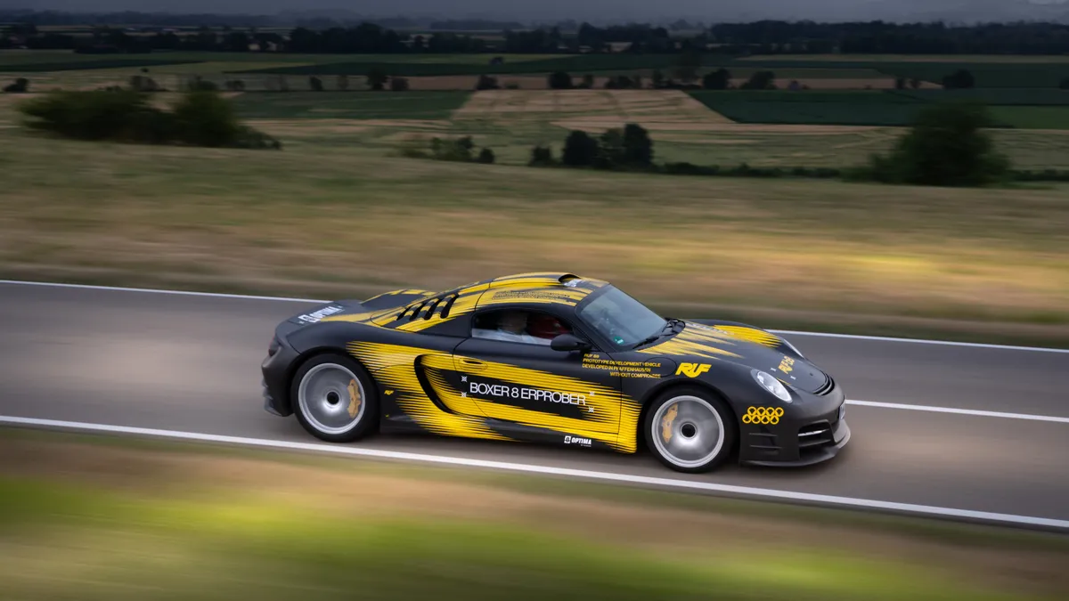 Ruf Unveils Groundbreaking Flat-Eight Engine at Goodwood Festival of Speed Ruf Unveils Groundbreaking Flat-Eight Engine at Goodwood Festival of Speed