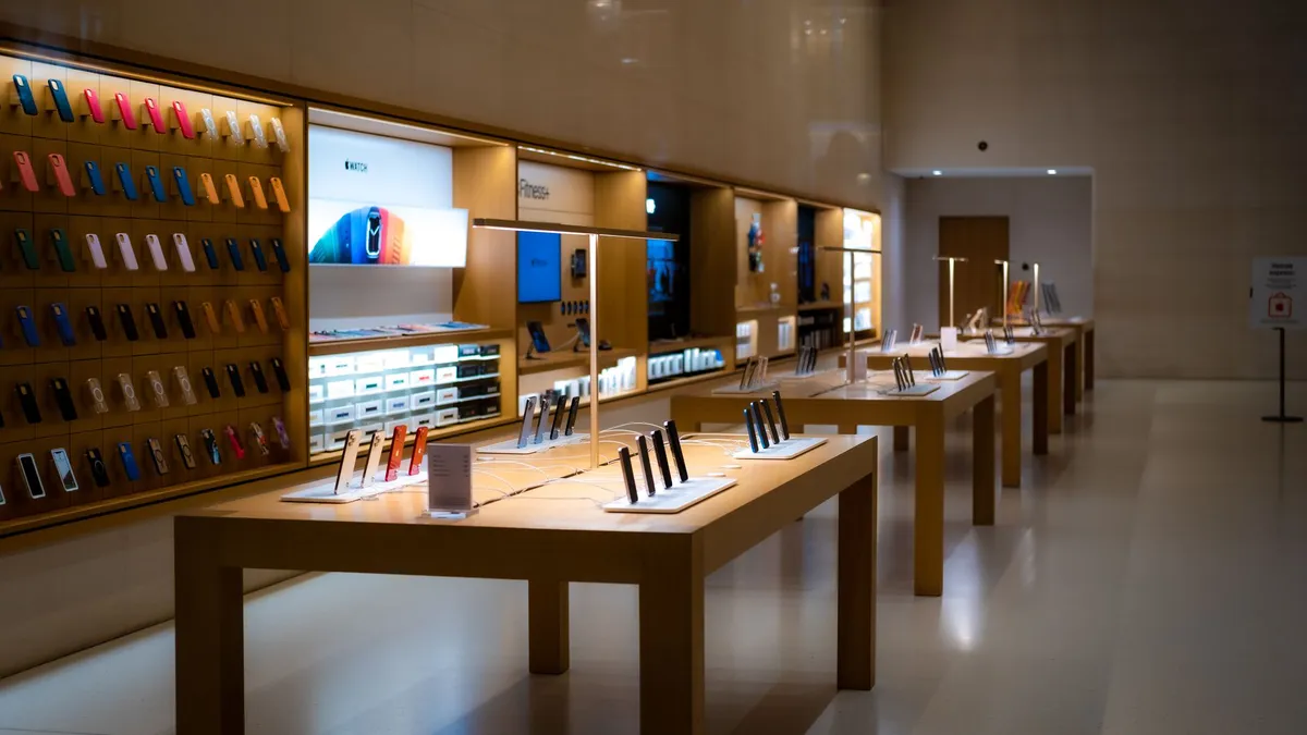 T-Mobile store interior