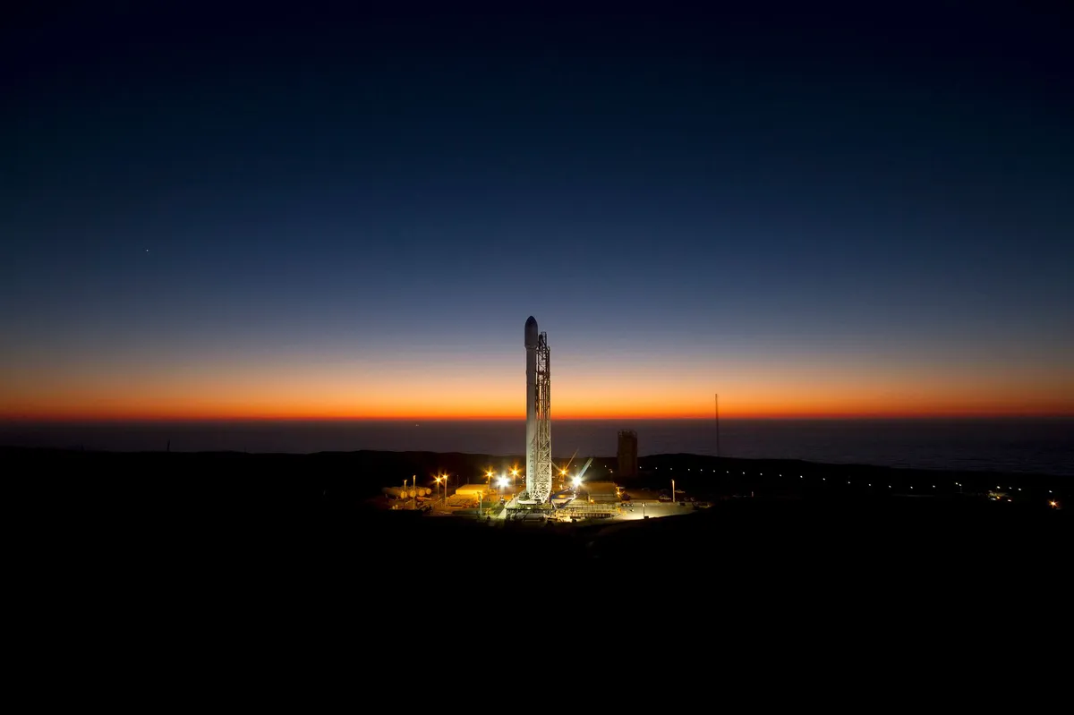 rocket launch pad