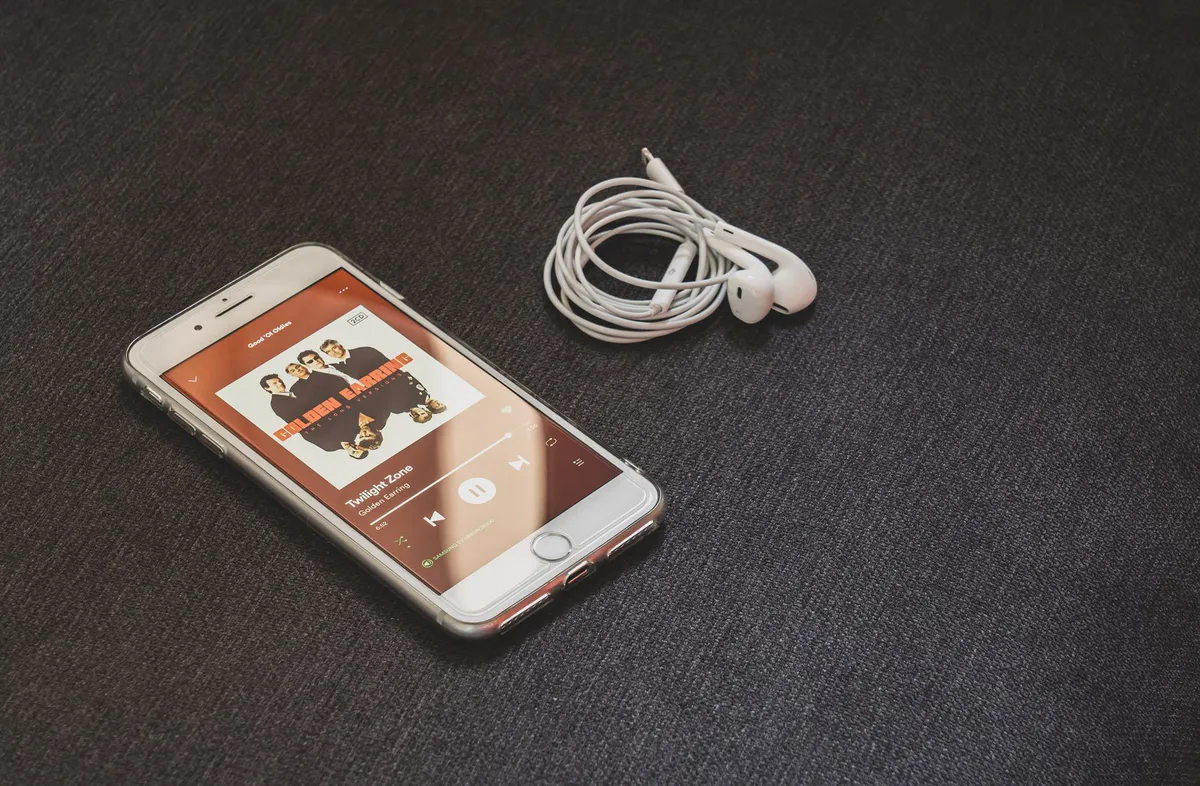 music streaming concept