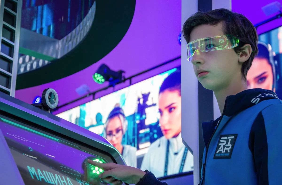 smart glasses display