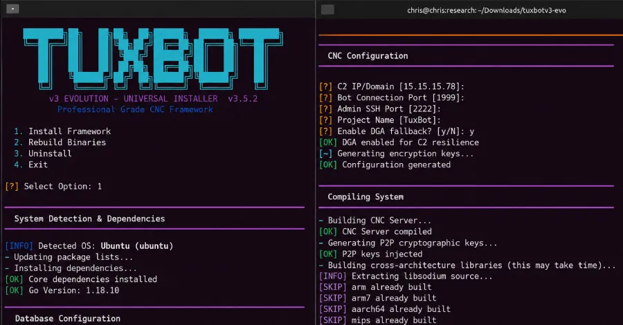 TuxBot v3: The Evolution of AI-Enhanced IoT Botnets and Security Measures TuxBot v3: The Evolution of AI-Enhanced IoT Botnets and Security Measures