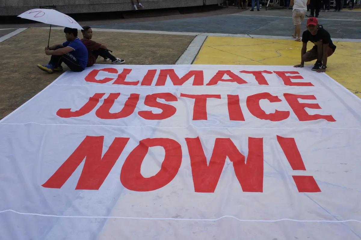 climate change protest