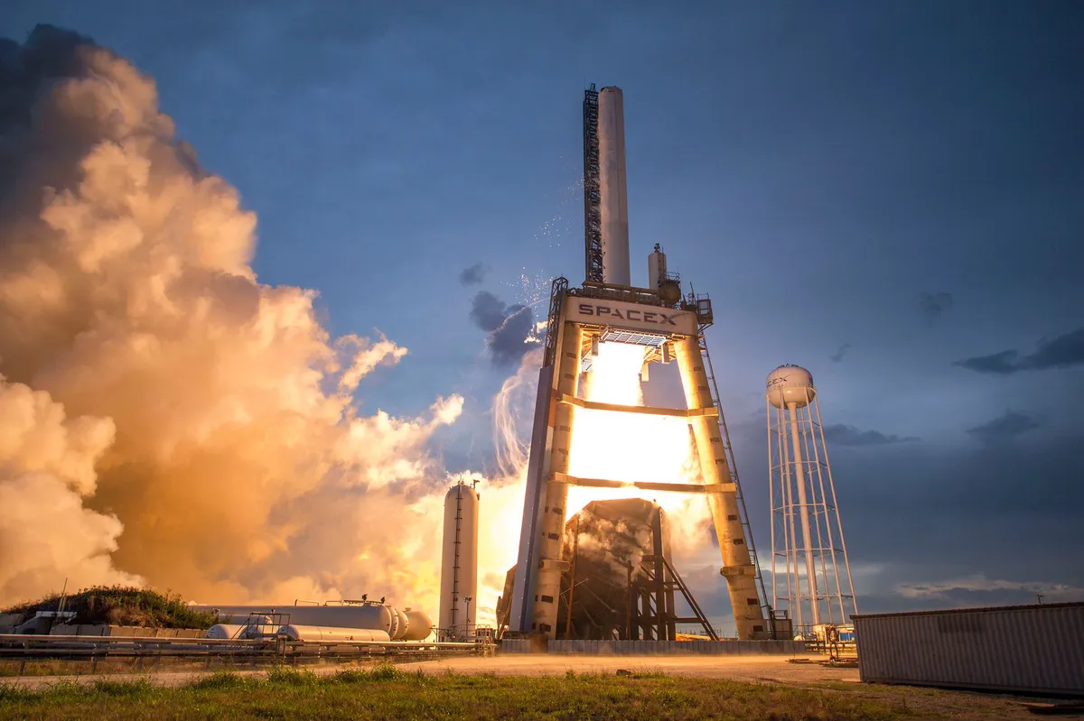 rocket launch pad