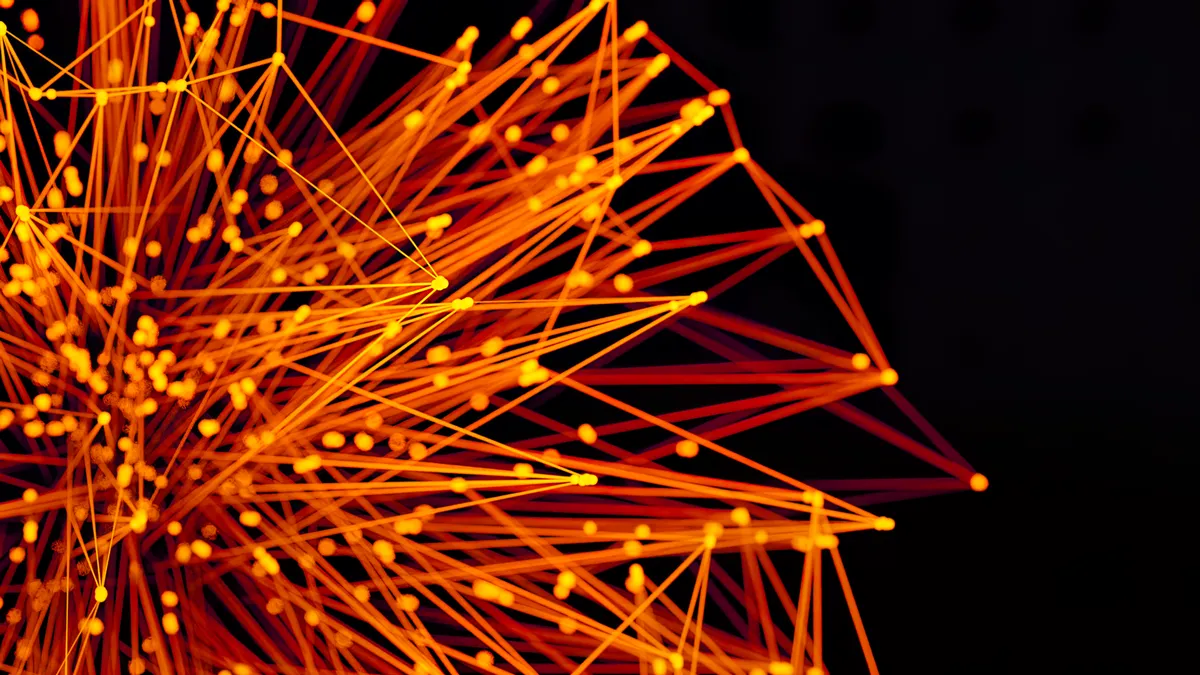 digital network illustration