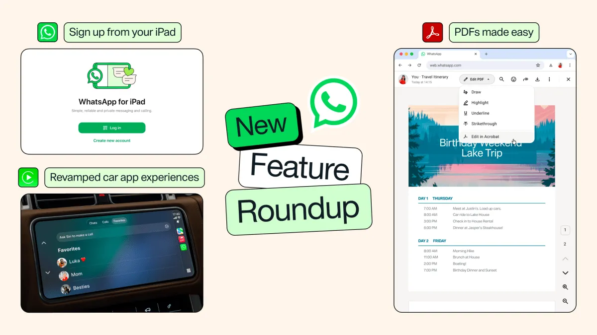 WhatsApp Enhances Cross-Device Experience with New Features