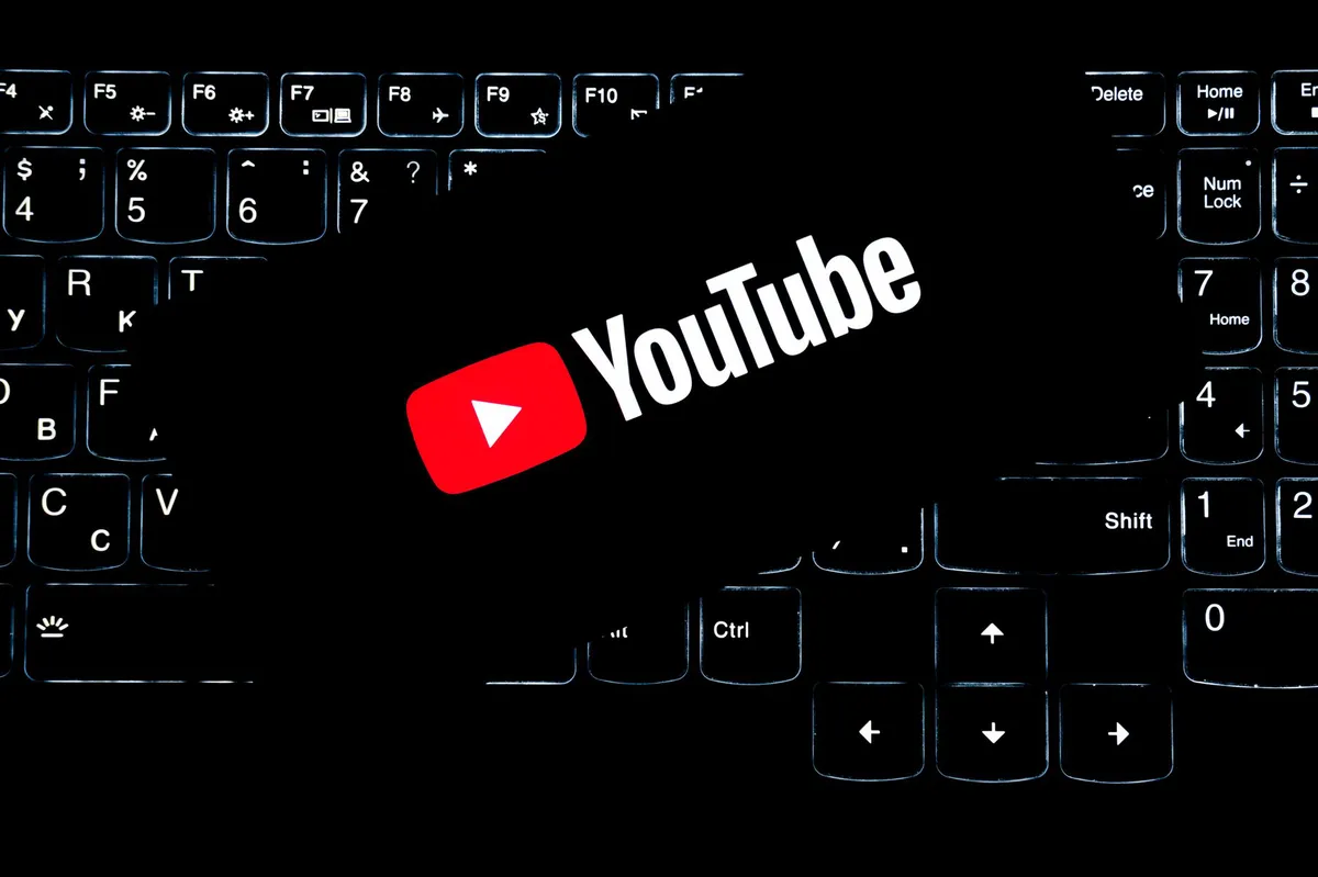 YouTube content creation studio