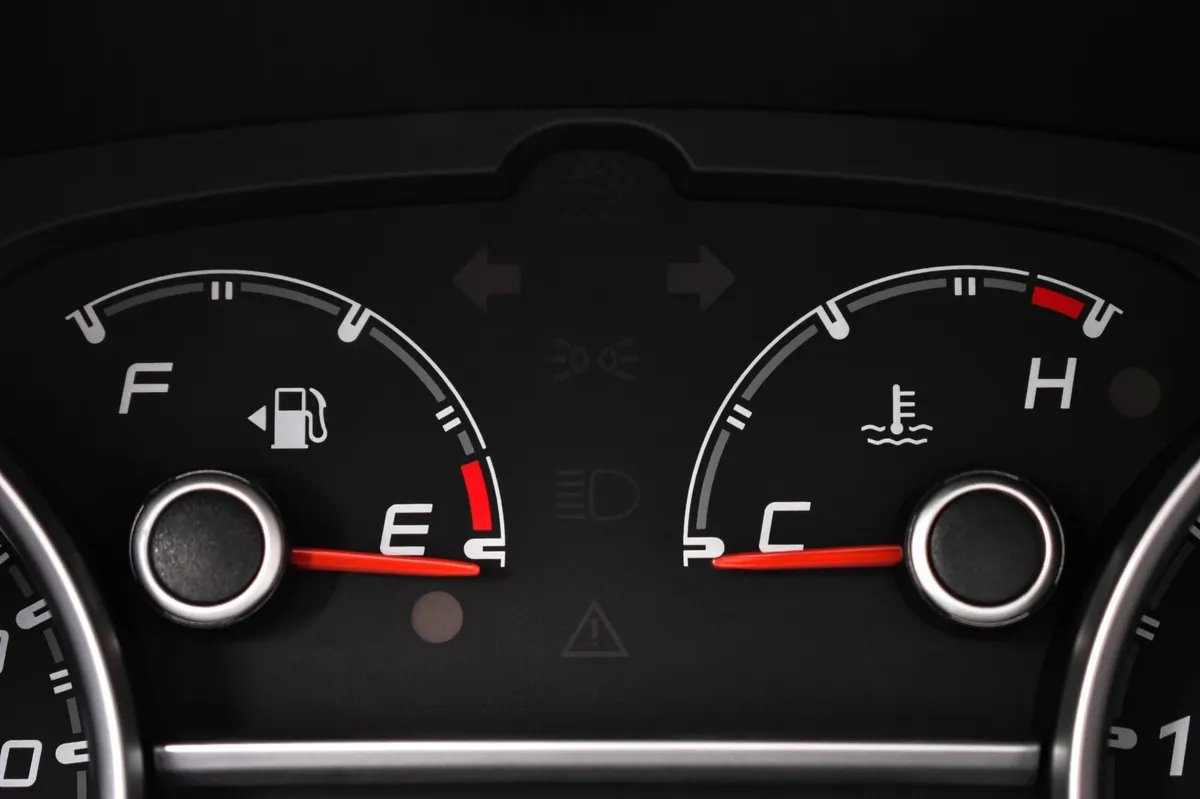fuel efficiency gauge