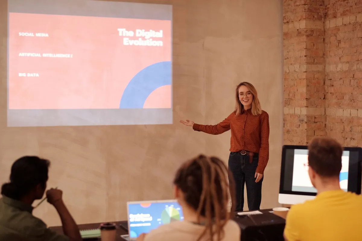 professional training with AI