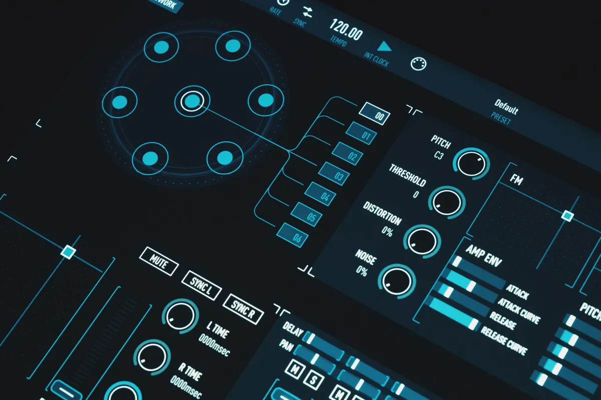 modern technology interface
