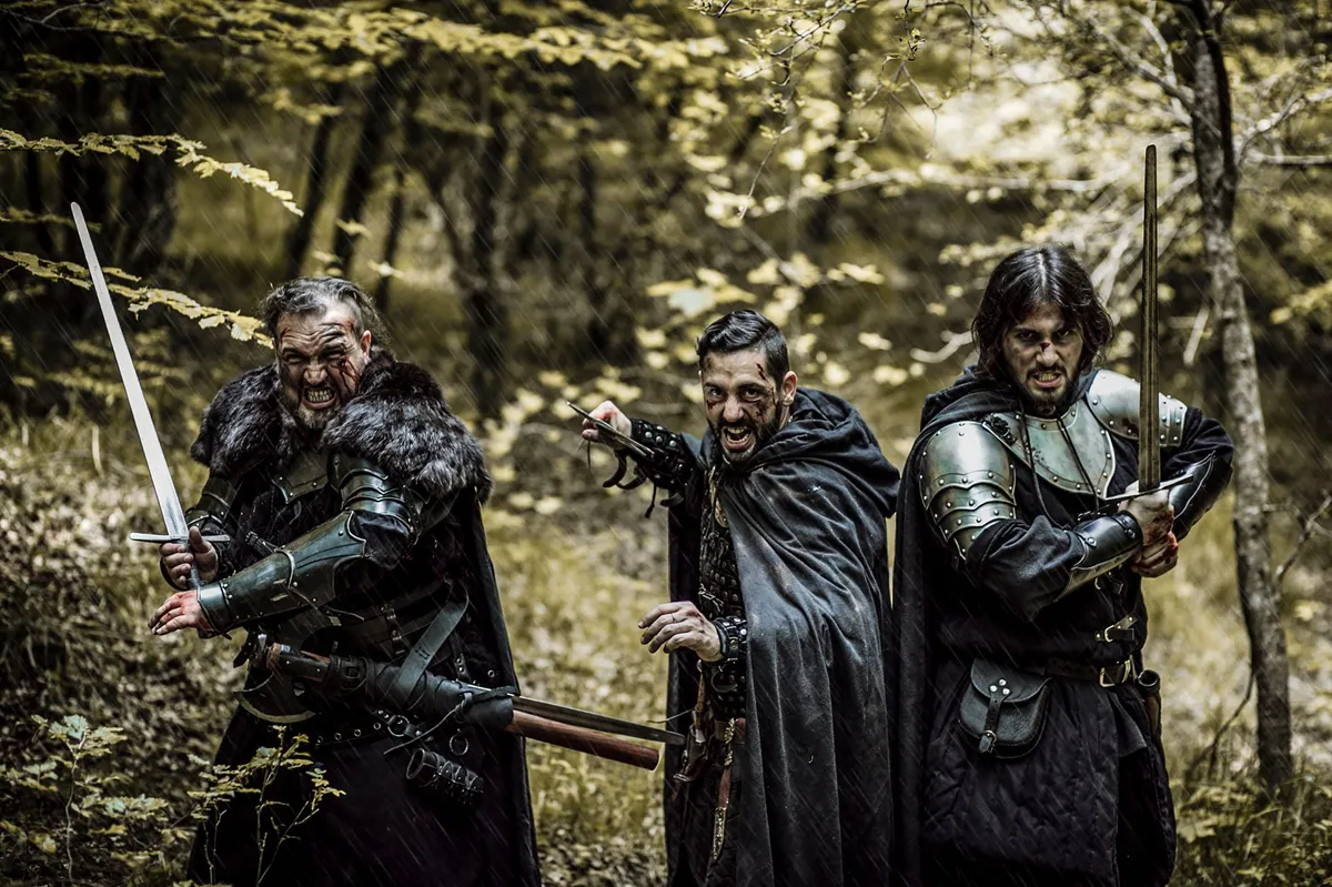 epic fantasy battle scene