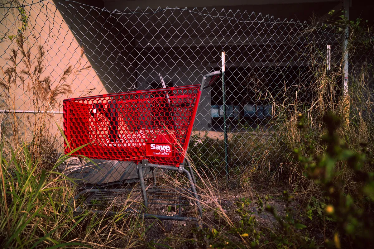 shopping cart abandoned