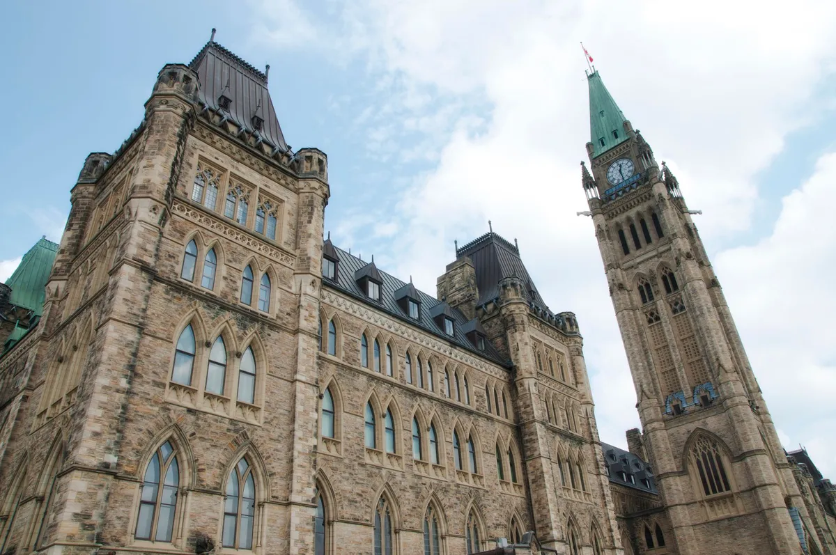 Canadian parliament building