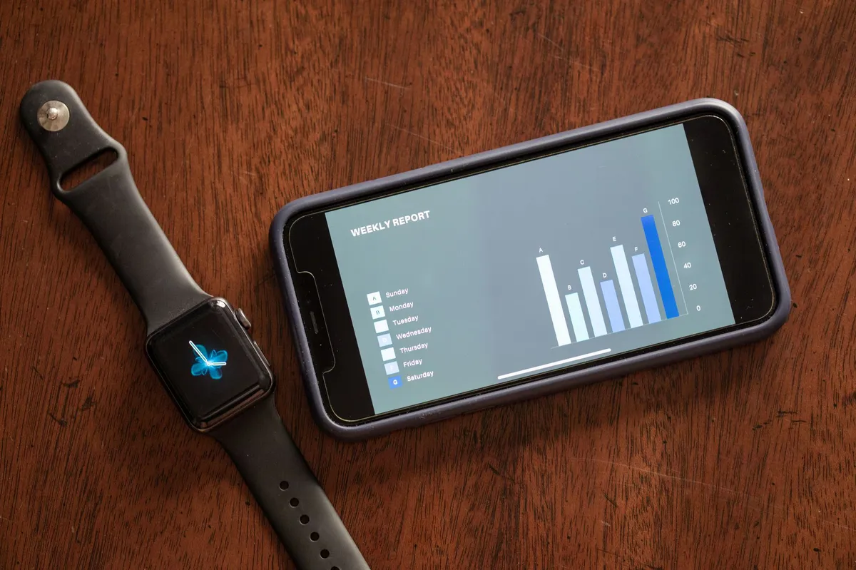 fitness tracking app interface