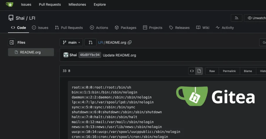 Critical Gitea Vulnerability Exposes Server Files to Attackers