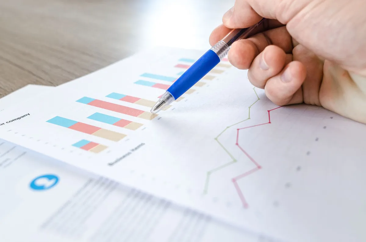 meteorologist analyzing data