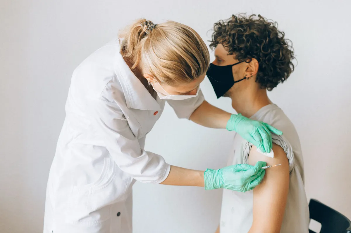 measles vaccination clinic