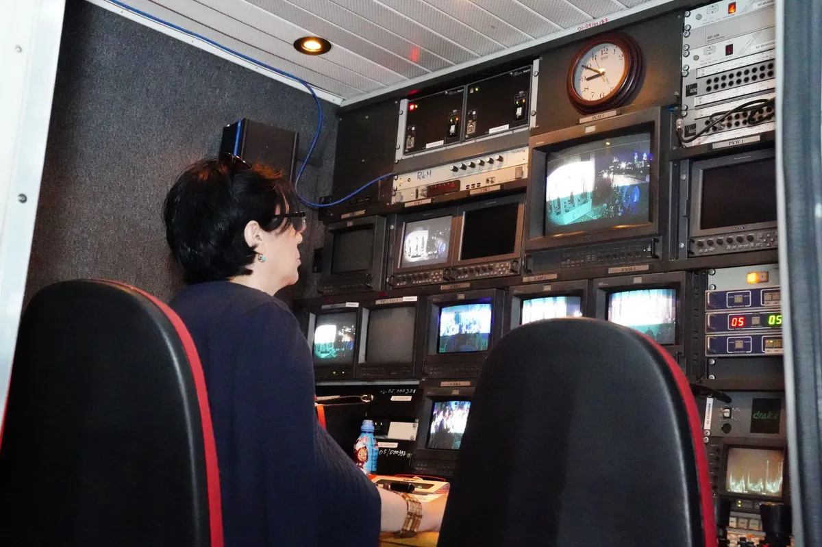 satellite control room
