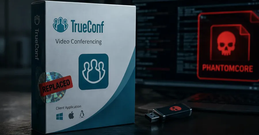 Exploiting TrueConf Server Vulnerabilities: The PhantomCore Threat