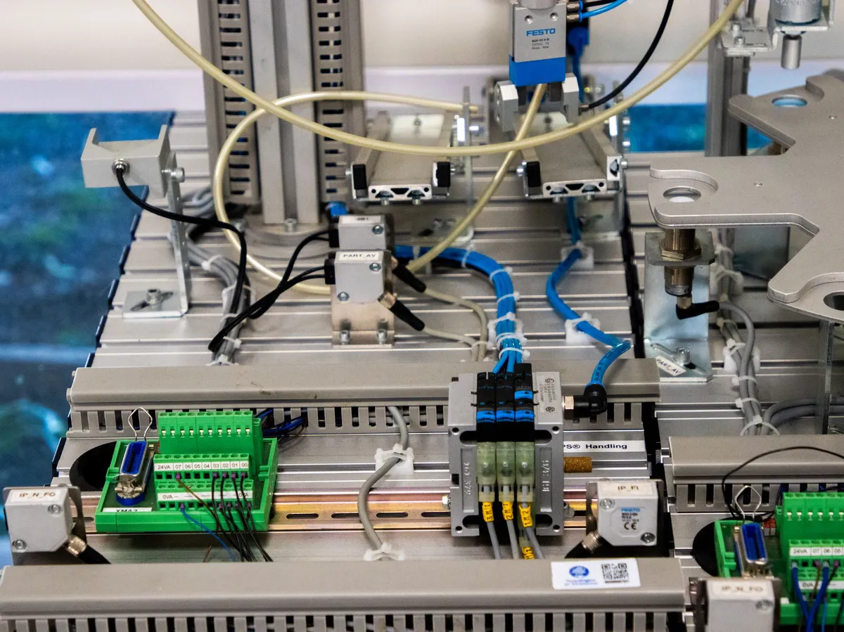networking equipment assembly line