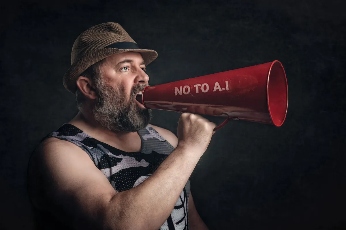 AI voice technology illustration