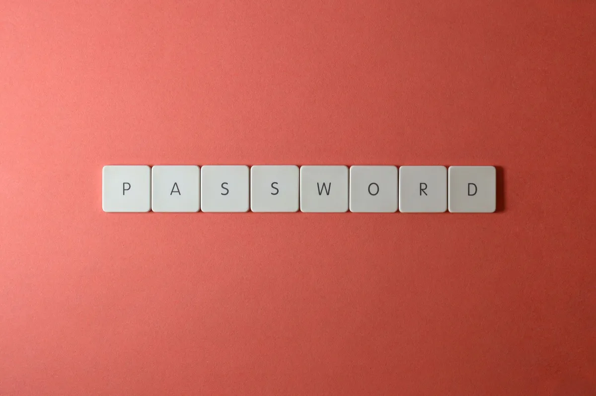 secure online account concept