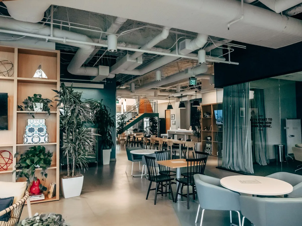 modern co-living space