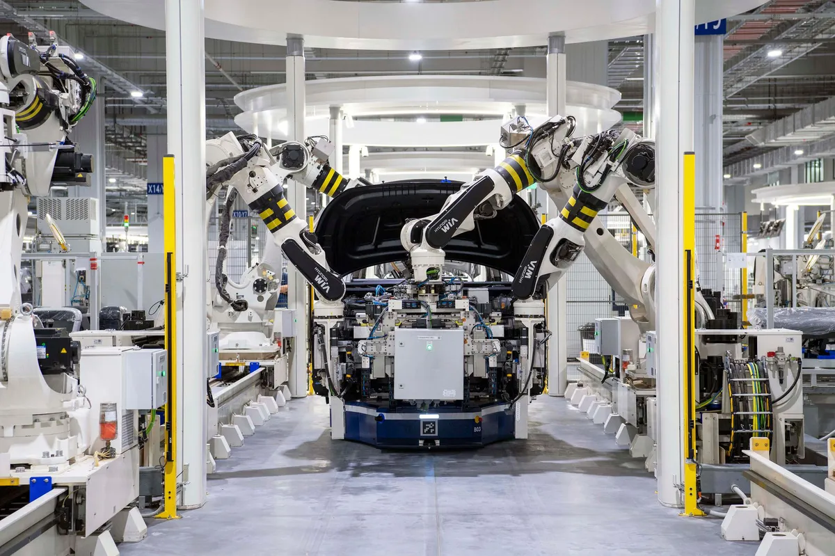 electric vehicle production line