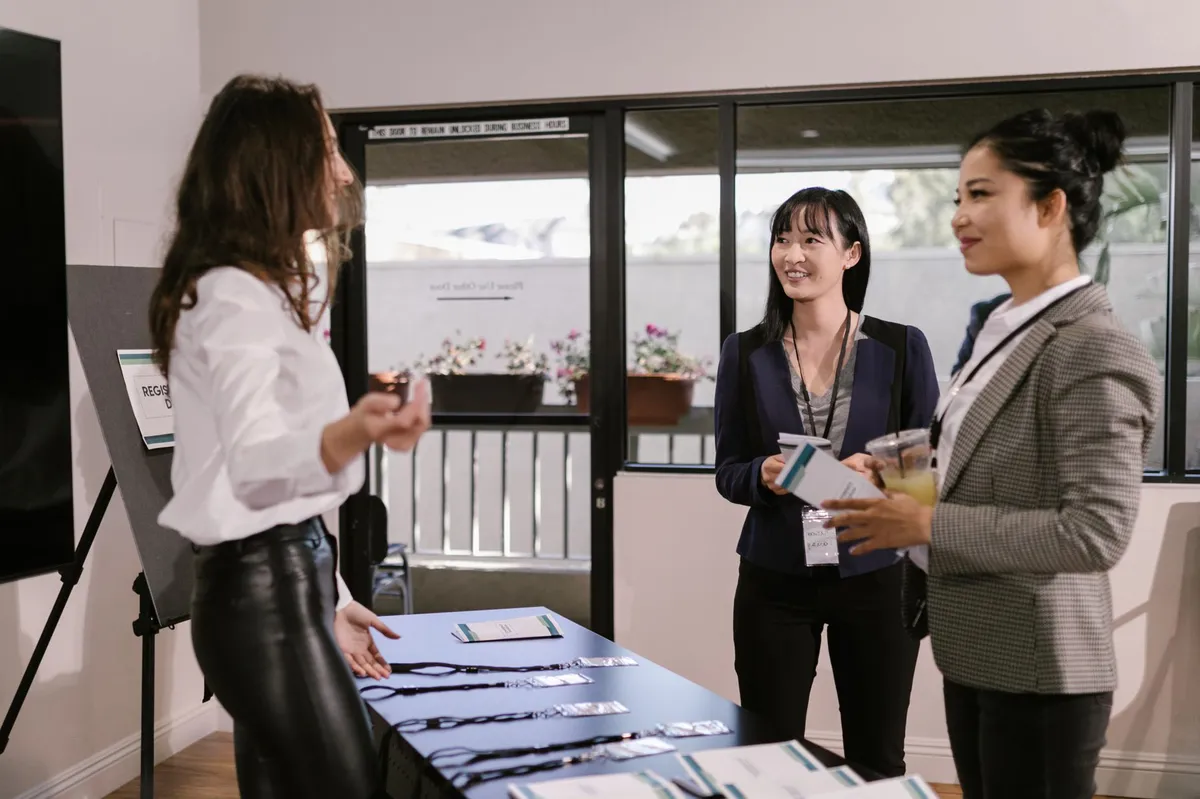 conference networking event